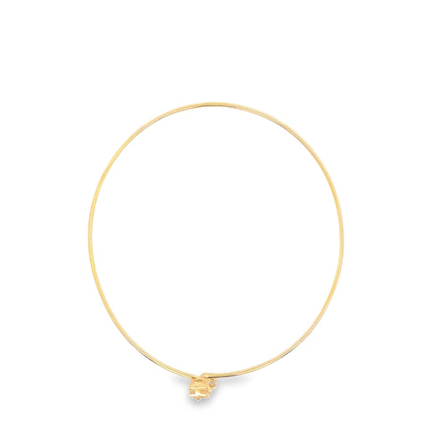 Thin CZ Square Charm Armlet (B144)