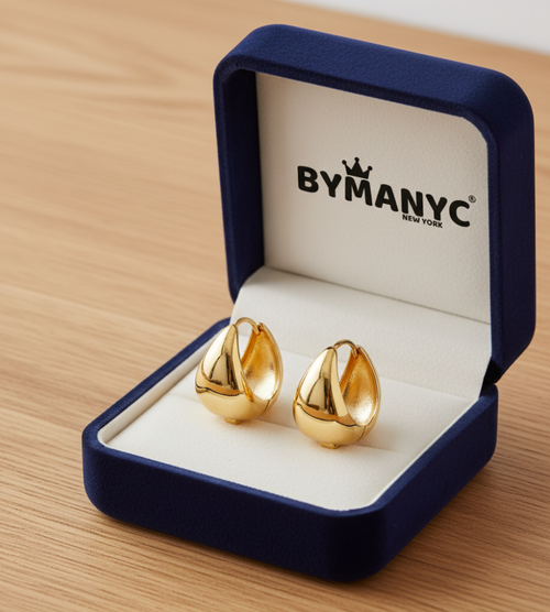Sculptural Huggie Hoop Earrings SOHO BYMANYC ® New York